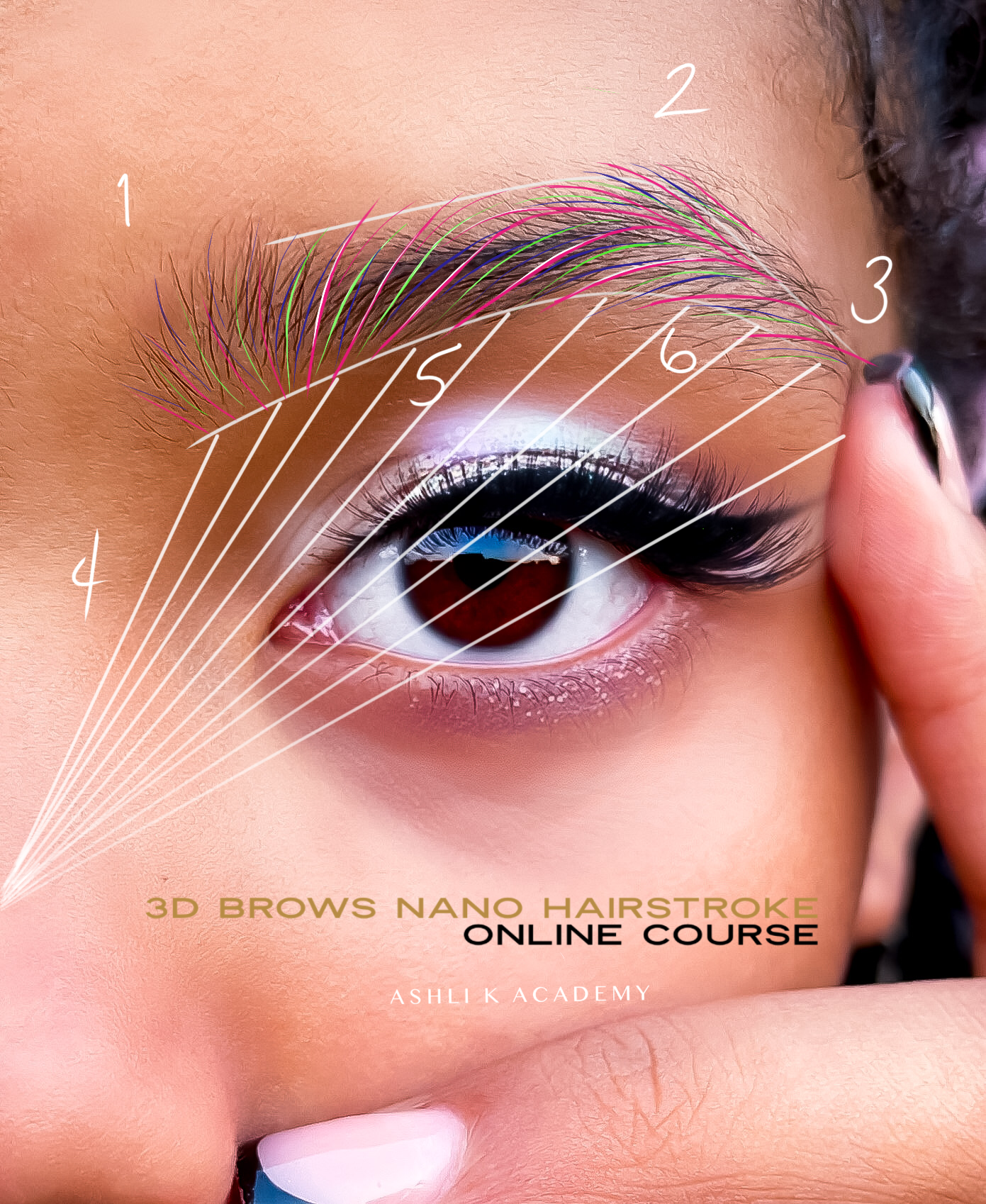 3D Brows -Nano Hairstroke Online Course